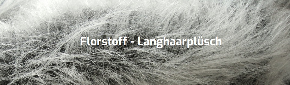 Florstoff - Langhaarplüsch