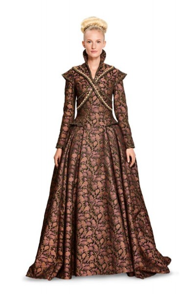 Burda Schnitt Renaissance - Langes Kleid mit ausladendem Rock 6398